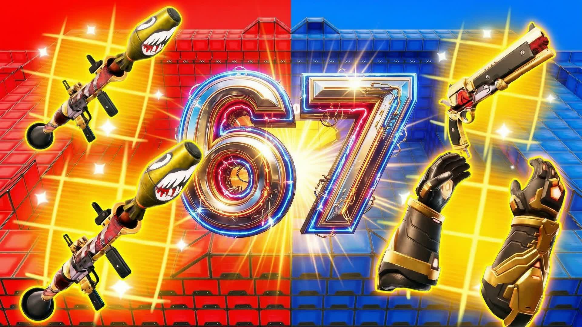 67 RED VS BLUE 🔴🔵 RVB