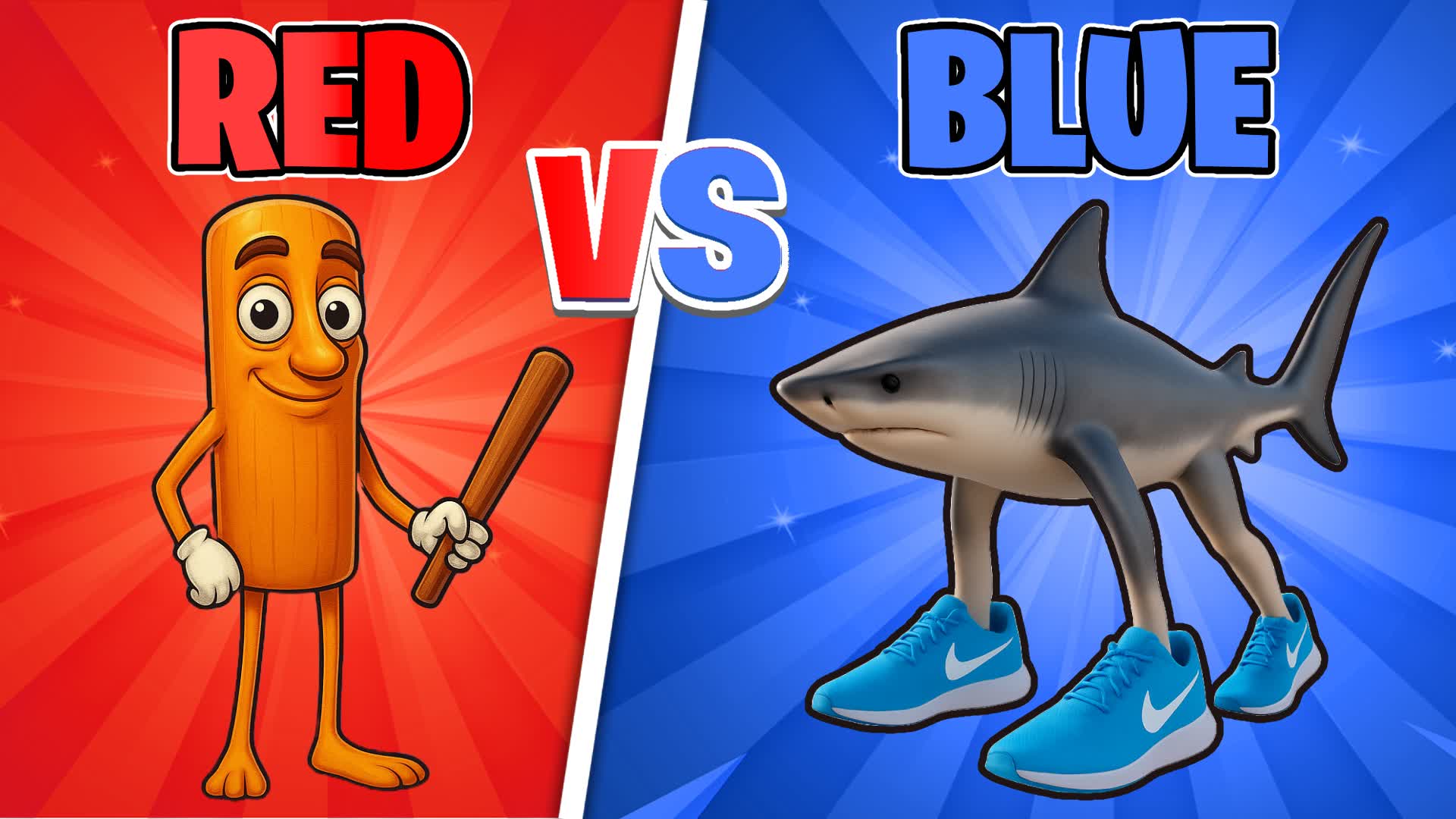 INSANE  RED VS BLUE 🔴🔵