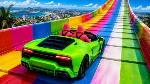 MEGA RAMP - CAR GAME - ALL WEAPONS