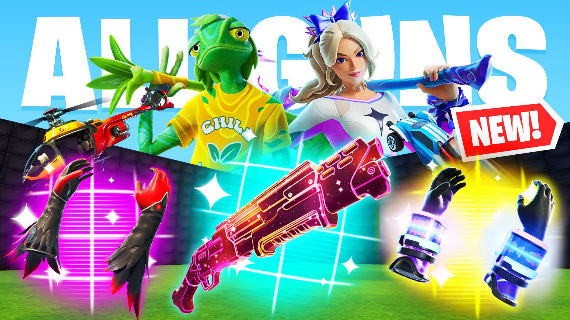 ULTRA 1V1 ALL GUNS AND VEHICLES
