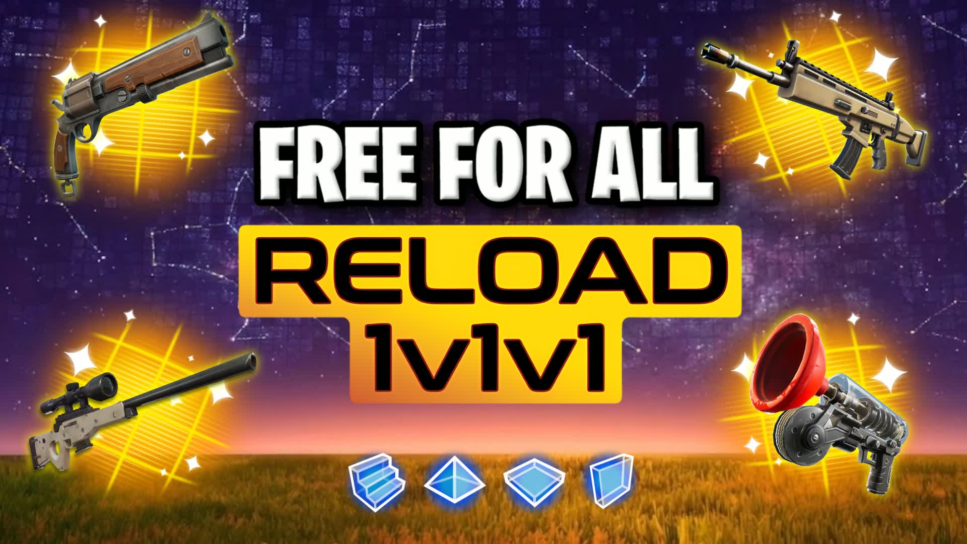 1V1V1 FREE FOR ALL RELOAD FFA PVP