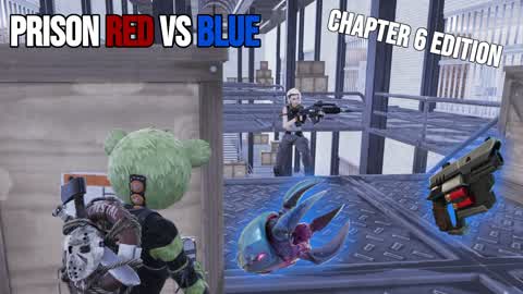 PRISON RED VS BLUE 5V5 ZERO BUILD