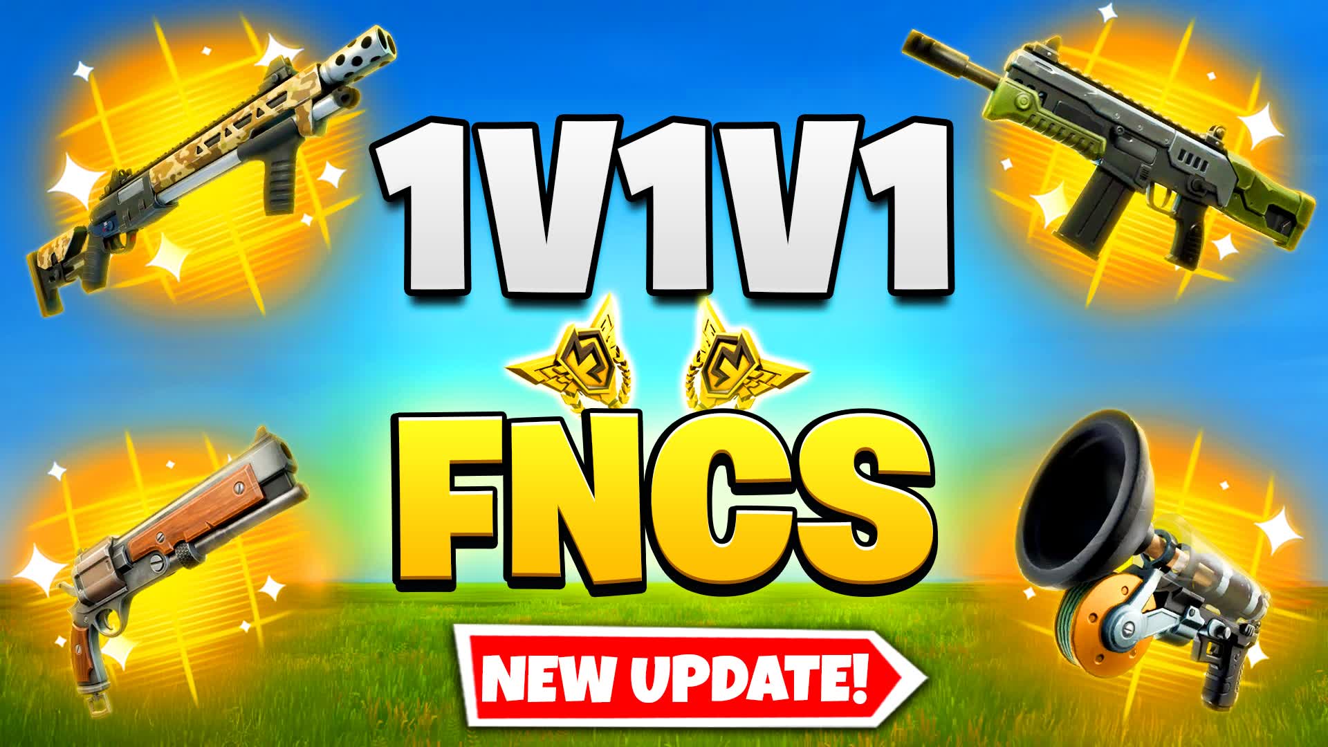 1v1v1 FNCS PVP 1v2 1v1v1v1 FFA HERO