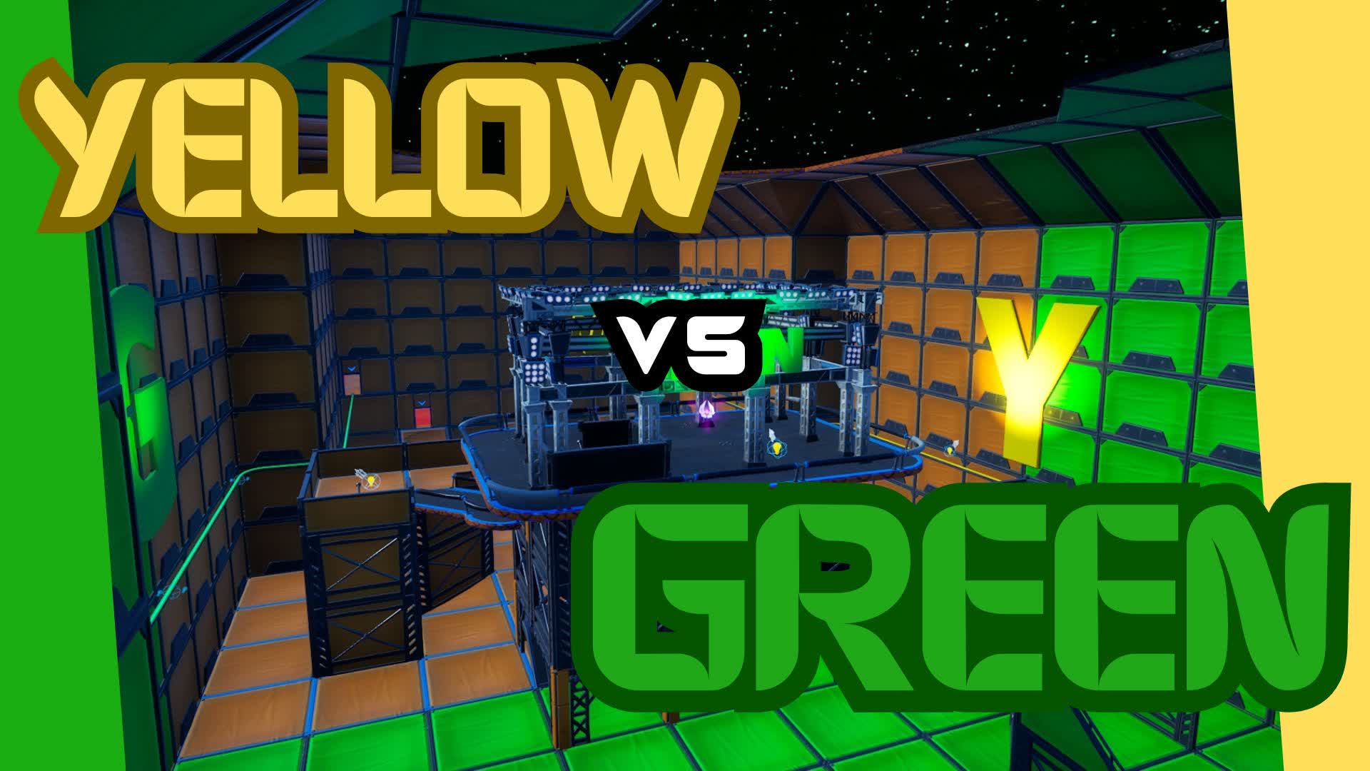 💛💛Yellow vs Green TDM💚💚 0 DELAY 981567454526 by mann Fortnite