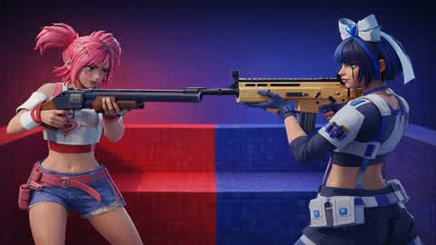RED VS BLUE 🔴VS🔵 PVP