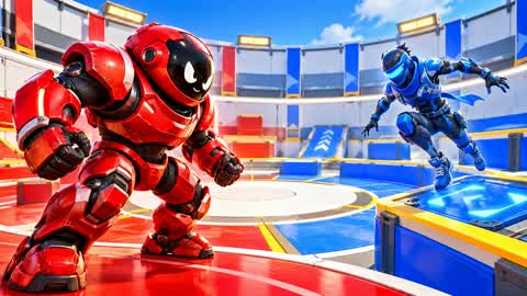 RED VS BLUE 🔴🔵 OVERDRIVE ARENA