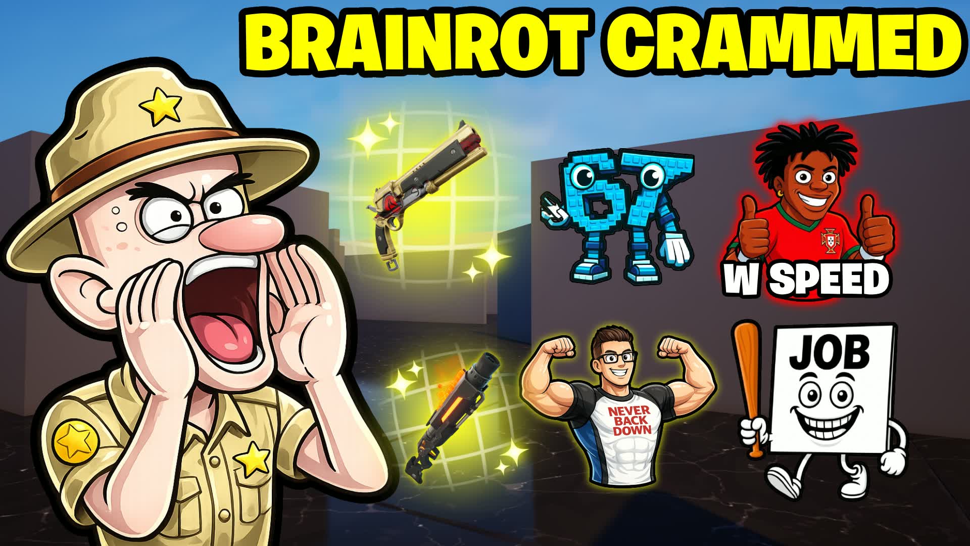 マップハッシャー 📦 ブレインロット詰め込みランクファイト