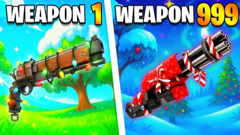 CRAZY CHRISTMAS 🎄 GUN GAME 🔫 WINTER