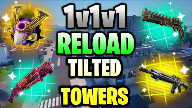UPDATE🔥1V1V1 RELOAD TILTED TOWERS