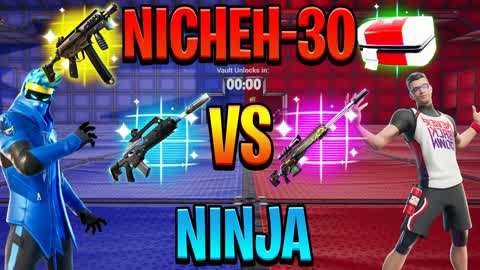 NICK EH 30 VS NINJA 🔴🔵