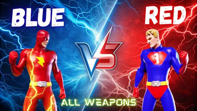 Supercharged Red vs Blue 🔥