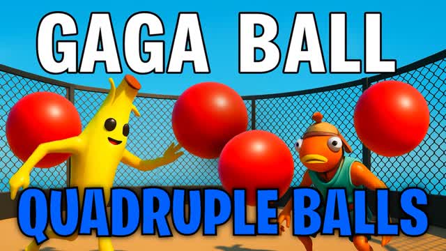 GAGA BALL QUADRUPLE BALLS 4X FOUR CUATRO
