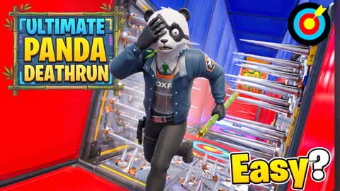 Ultimate Panda Deathrun - EASY? 🤔