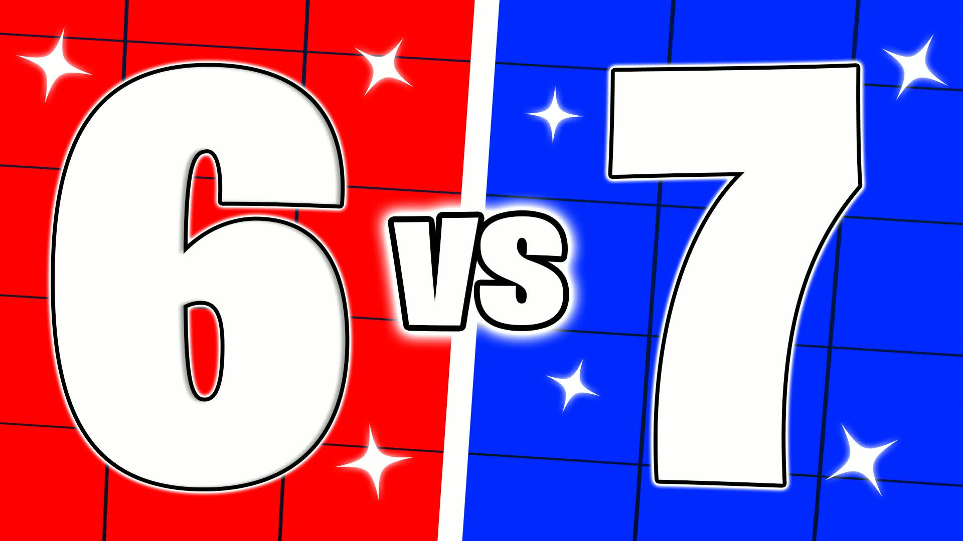 クレイジー67 レッド vs ブルー 🔴🔵 20対20