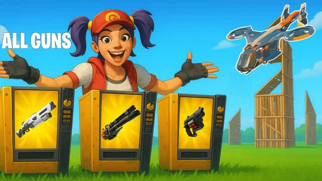 😎1V1 WORLD WITH EVERY GUN😃