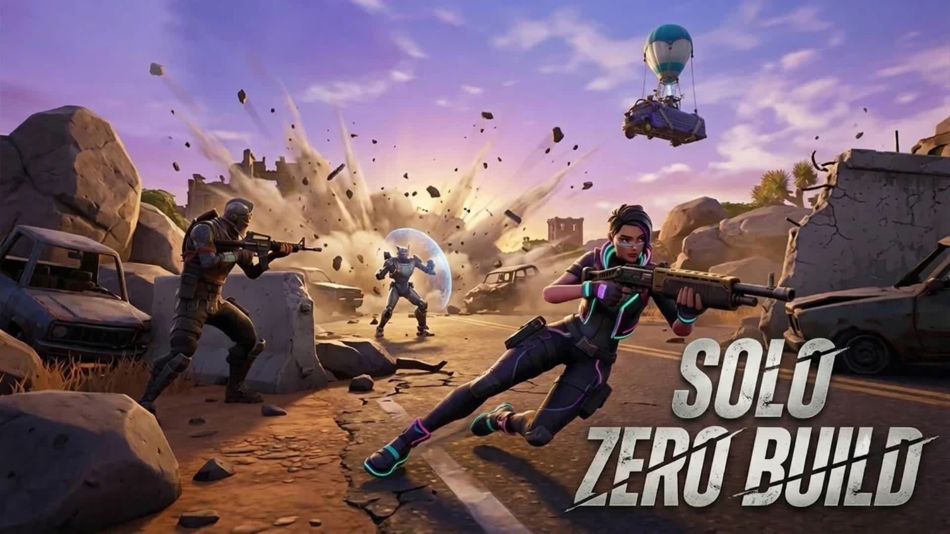 BATTLE ROYALE ZERO BUILD SOLO