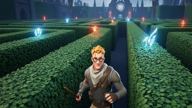 ✨ Hedge Maze inspired by Harry Potter ✨