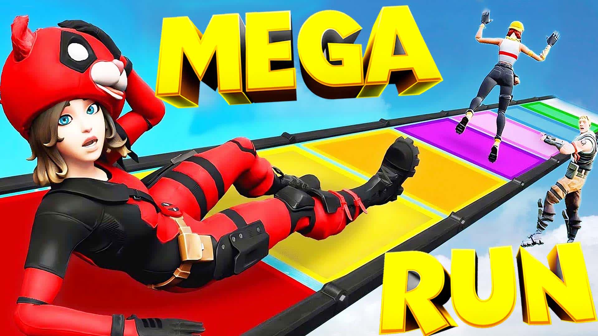Mega Ramp Su Rival MEGA RAMP RUN 4550-1923-2968 by slumberstudios - Fortnite Creative Map ...