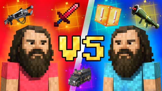 LUCKY BLOCKS RED VS BLUE đŽđ”