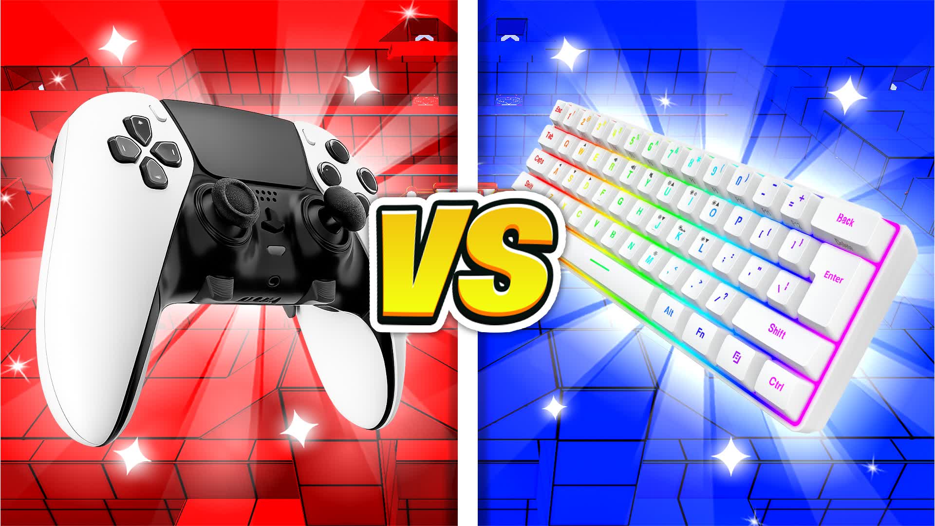 ULTRA RED VS BLUE CONTROLLER VS MK FUNNY