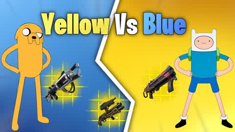 Adventure Time Yellow Vs Blue