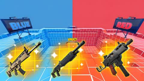 COOL RED VS BLUE 🔴🔵 B4 8775-0392-5868 by amdf - フォートナイト