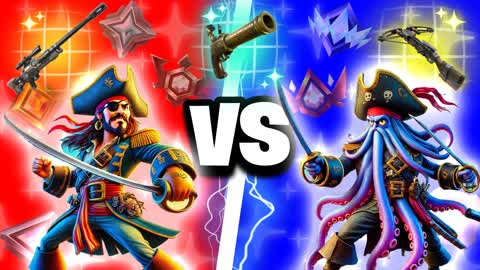 CRAZY PIRATES RED VS BLUE 🔴🔵