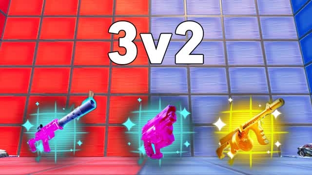CRAZY RED VS BLUE 🔴🔵 3V2