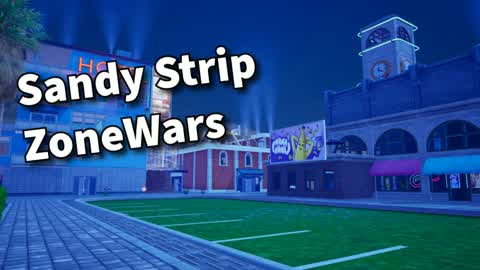 Sandy Strip Town Square [ZoneWars]