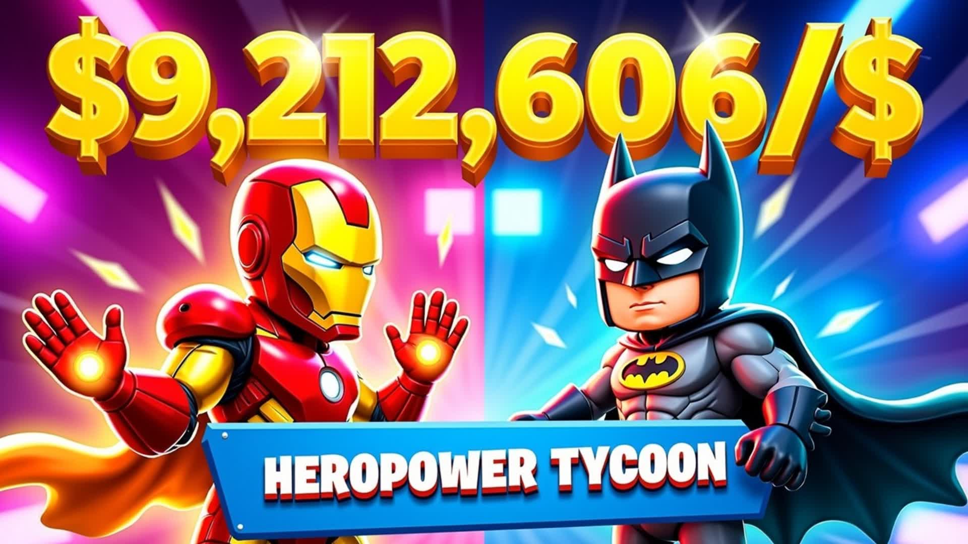 Hero City Tycoon 🏙️⚡