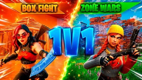 1V1 📦 BOX FIGHT & ZONE WARS 🌪️