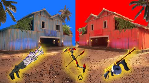 BEACH RED VS BLUE 🌴