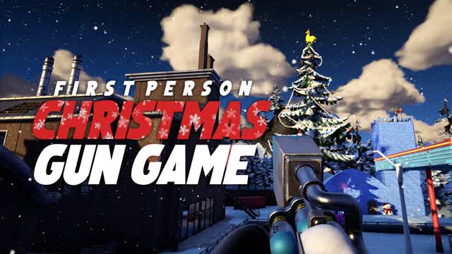 Capture 1 – First Person Christmas Gun Game ❄️🔫