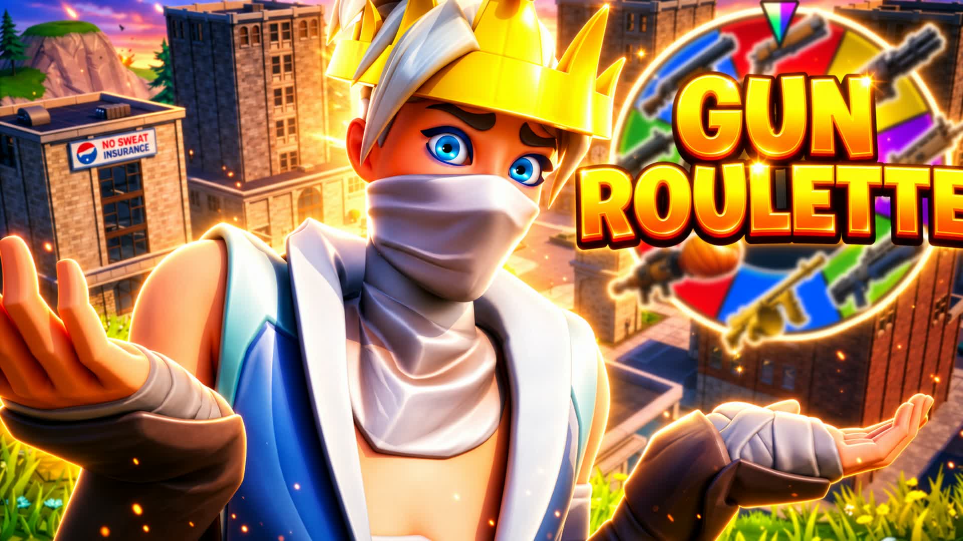 🎲GUN ROULETTE🎲 TILTED TOWERS🎯