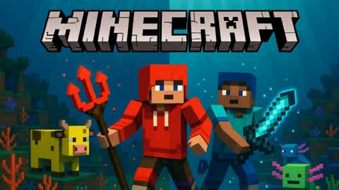 NEW MINECRAFT RED VS BLUE🔴🔵67 🌈