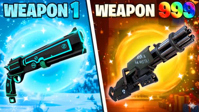 ❄️ WINTER GUN GAME COLD 🎯 ONE SHOT ⭐️