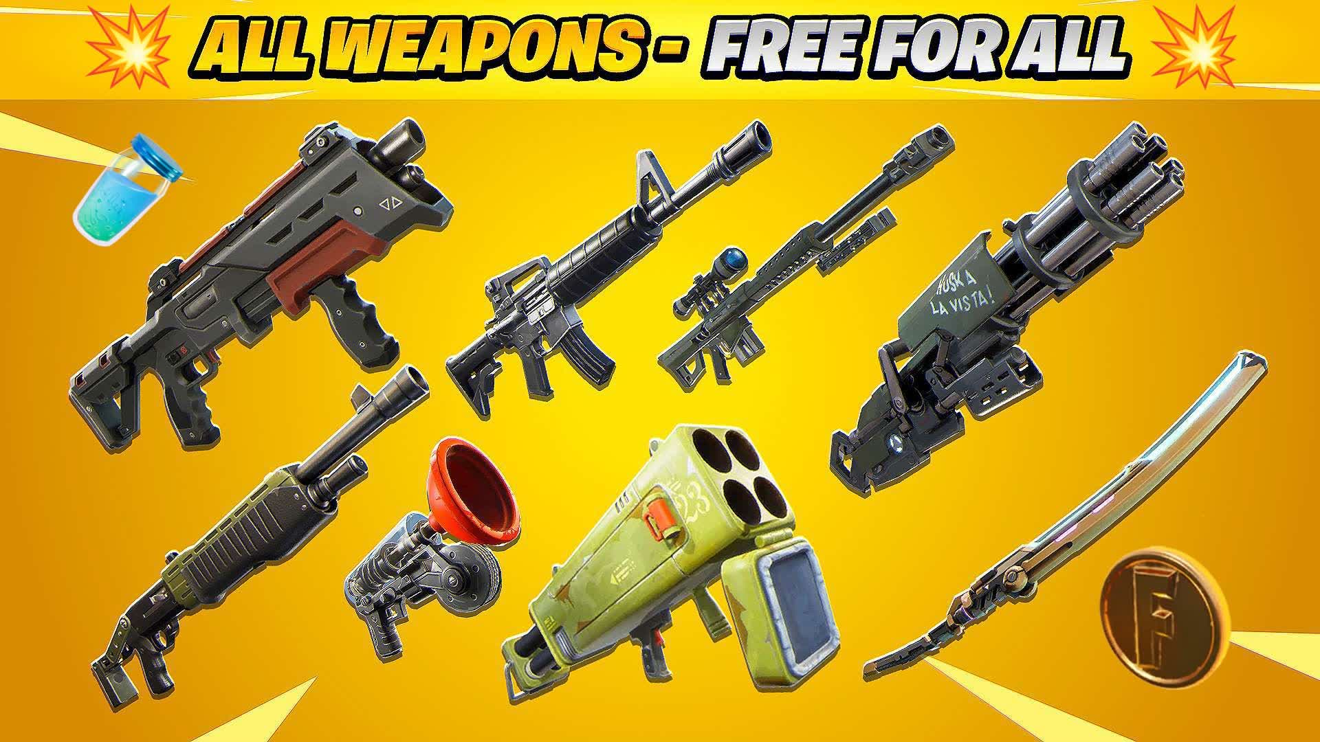 💥ALL WEAPONS FREE ALL💥 9530-6687-6856