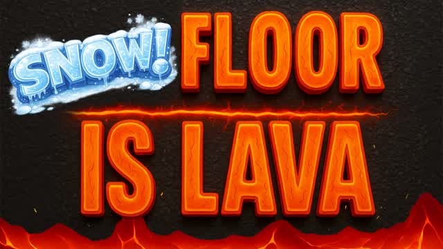 THE FLOOR IS SNOW ❄️ Holiday 🎄Christmas