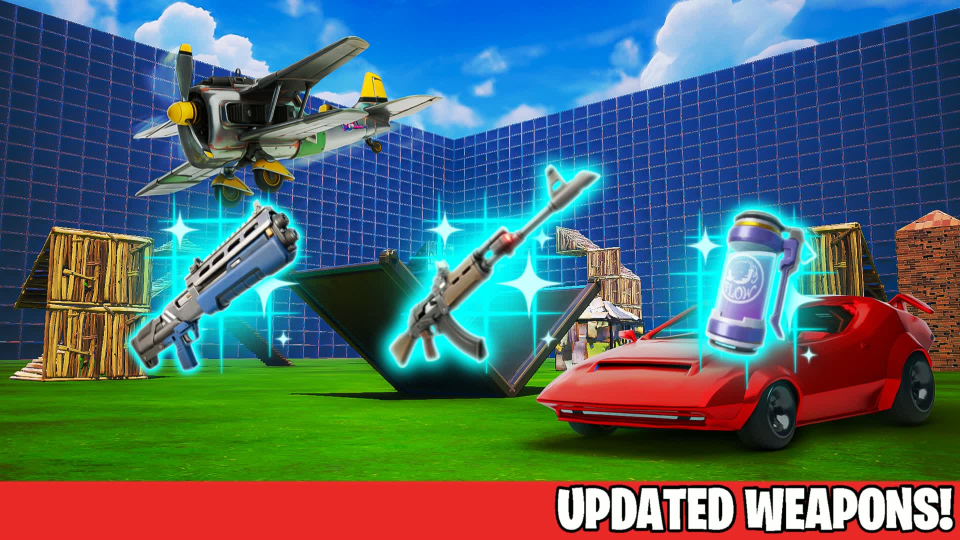 Sticks 1v1 FFA - All Guns and Rides