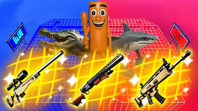 CRAZY CLASSIC 🔴🔵 RED VS BLUE