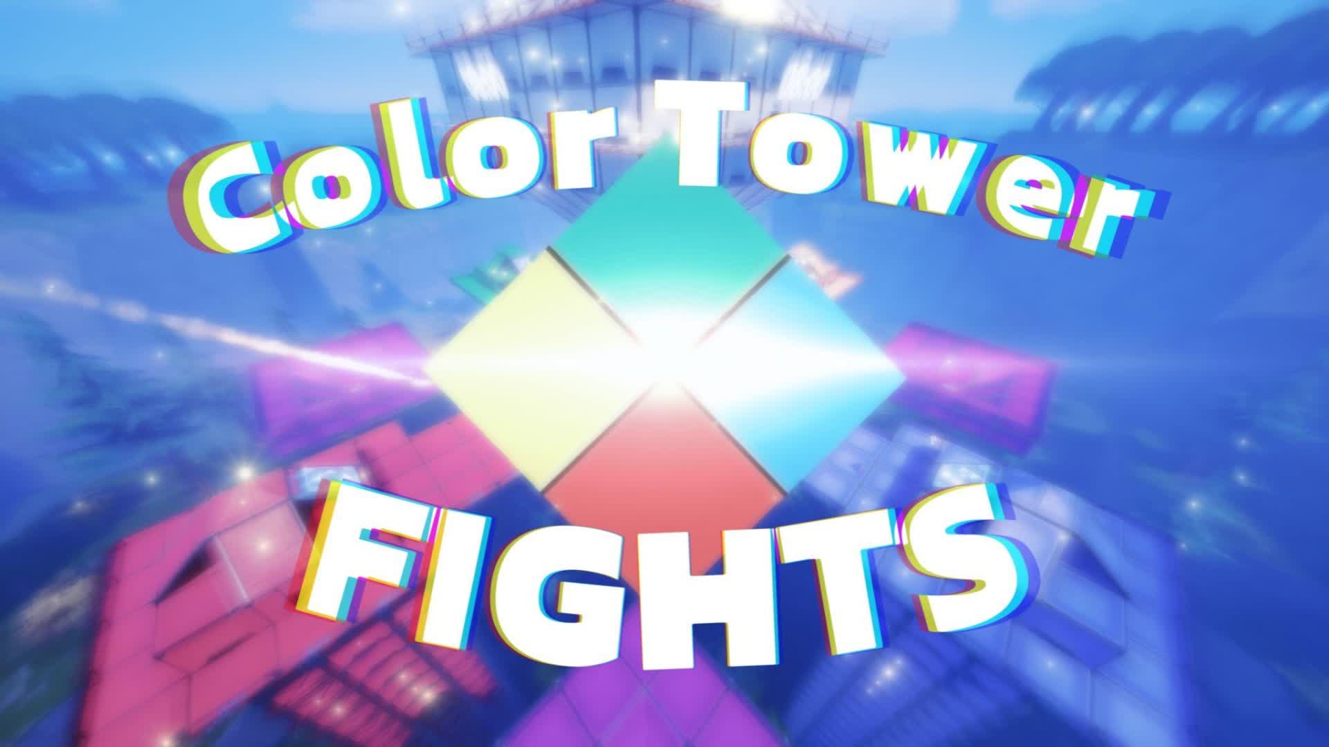 🎨COLOR TOWER FIGHTS🎨[ARENA MODE]