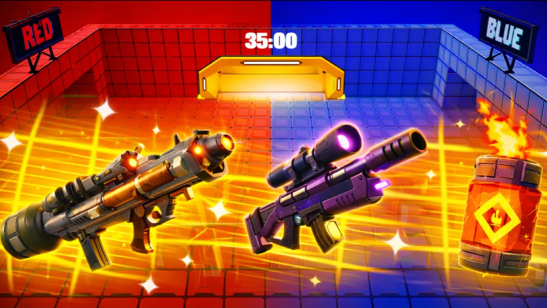 Fantastic Red vs Blue