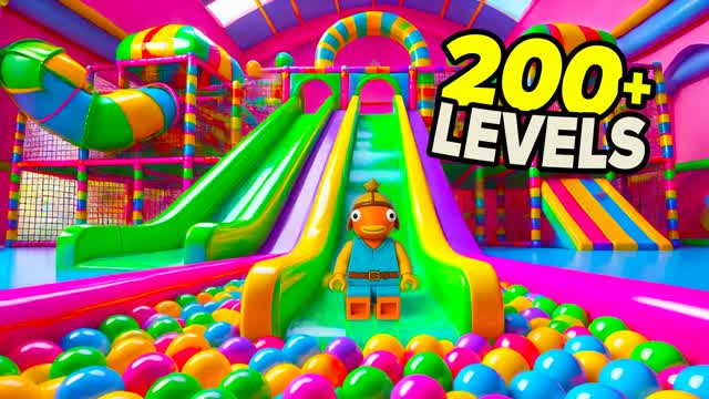 🌈 EASY OBBY PARKOUR - BRICK 200+🌈