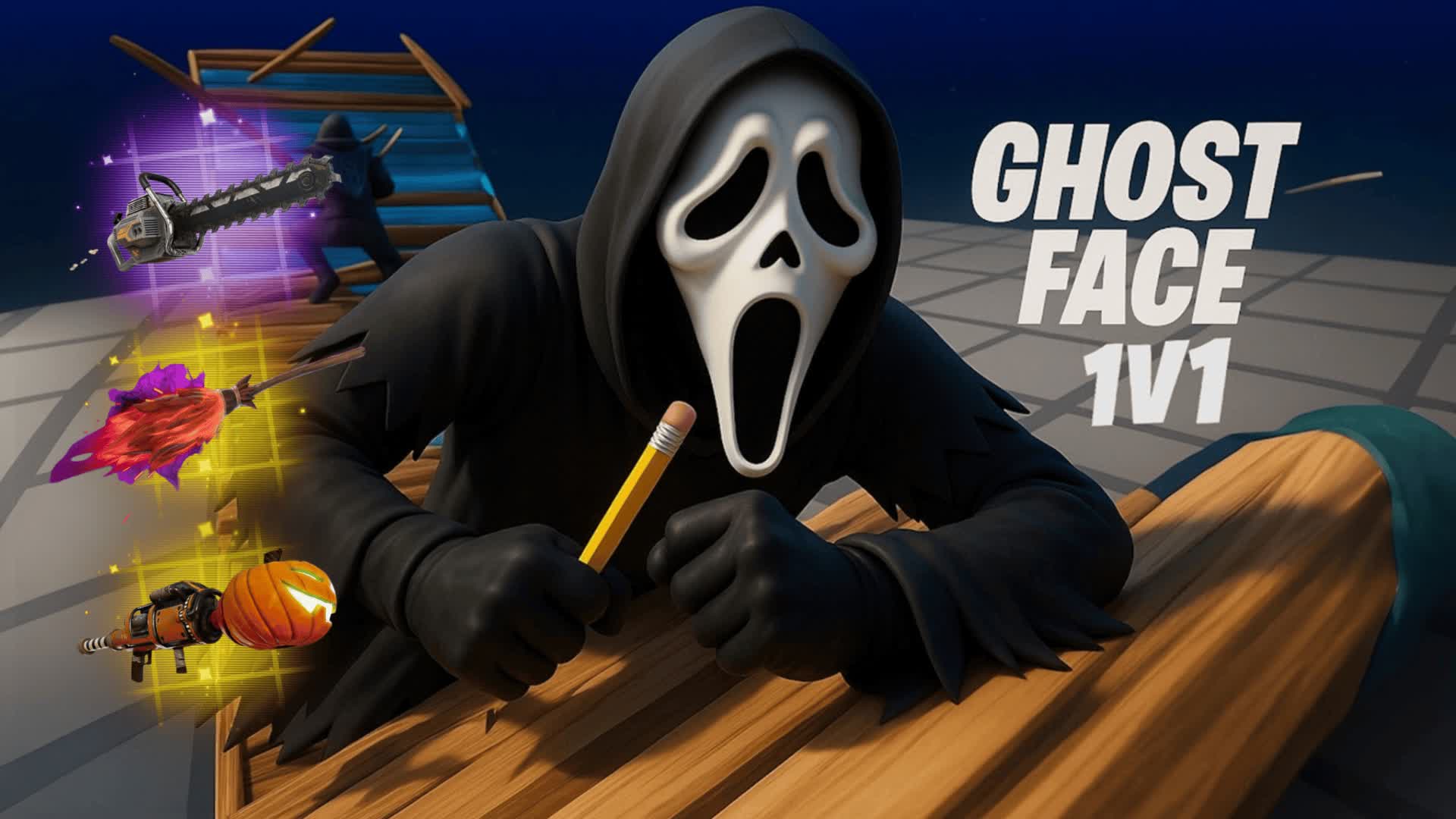GHOST FACE 1V1 Build Fights 2710-5378-6714 by boykaftn