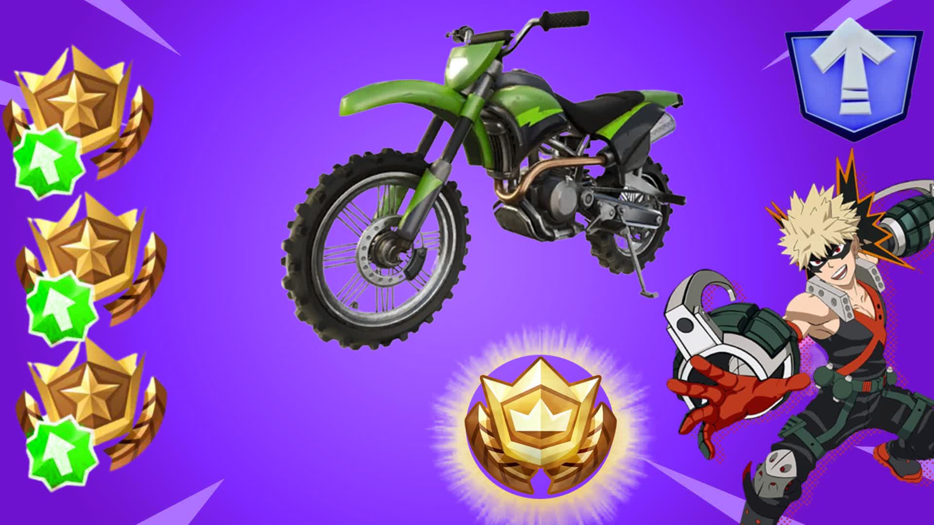 Motorcycle Pit (bikes) galaxy ⭐ 6896-6844-2082 by drfire - Fortnite ...
