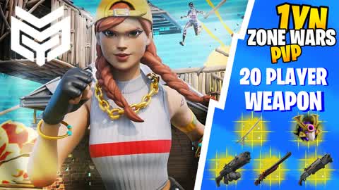 1YN 🔥 Zone Wars FFA☠️ [20 Players🌍] !!
