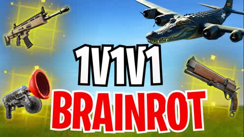1v1v1 Brainrot 1v1 Crazy Free For All