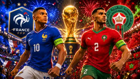 FRANCE VS MOROCCO WORLD CUP