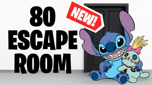 80 STICH ESCAPE ROOM🧠