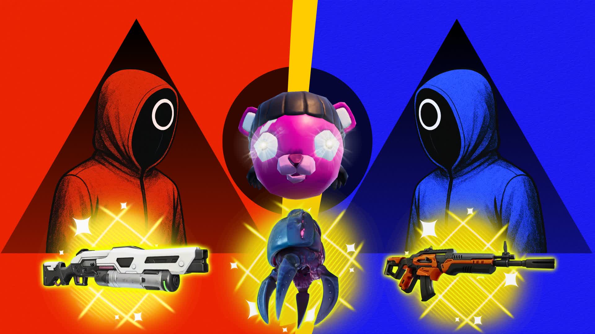 FUN SQUID 🔴🔵 RED VS BLUE